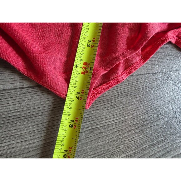 Gap Womens Sleeveless Peplum Top S Pink Cotton Blend Button Detail - Picture 7 of 7